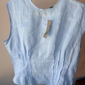 NWT: J. Crew Pintuck Shell Top